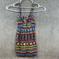 Rue 21 Women&rsquo;s Dress Size Medium Aztec Tribal Print Sleeveless Ladies