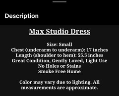Max Studio Maxi Tank Dress Red Floral Sleeveless Side Slit Pullover Womens Small