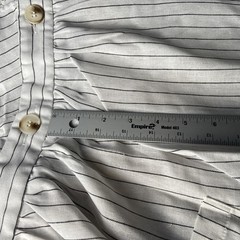 Cupshe Sleeveless Dress Size Large White Black Lines NWT