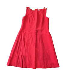 Liz Claiborne Red Dress Classic Classy Jumper 8 M love tomato emily in paris fun