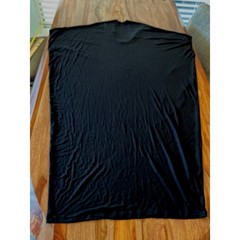 Barefoot Dreams Luxe Milk Jersey Day to Night Caftan Black One Size Lounge Dress