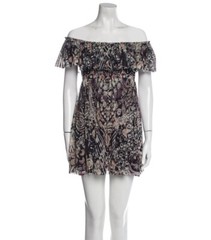Jean Paul Gaultier Soleil off the shoulder mesh mini dress beach top XS