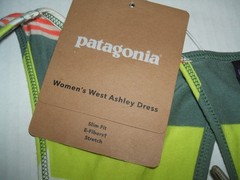 Patagonia Dress Women L Sleeveless Summer West Ashley Org Cotton Tencel NEW NWT