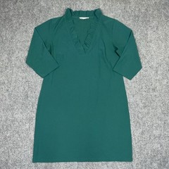 Michelle Mcdowell Dress Womens Size L Green Designer City Sophisticate Modern