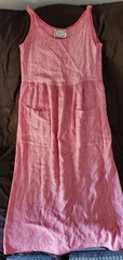 Vintage Dressing Clio Sleeveless Midi Dress Size M Red Check Print Y2K Preppy