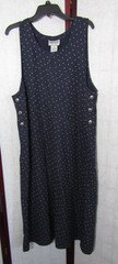 Directives Fit & Comfortable Rayon/Polyester Jumper Sleeveless Dress Women&rsquo;s XL