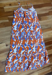 NWT ANONYME MULTICOLOR MAXI DANCE DESI DRESS SZ US 10 EURO XL MADE IN ITALY