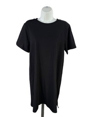Old Navy Women&rsquo;s Black Crewneck Mini T-Shirt Dress – M