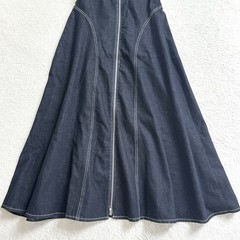 Ameri VINTAGE Japan BOLERO SET DENIM DRESS S Blue Denim Jacket Dress Set New