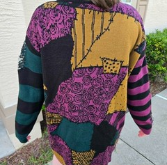 Her Universe Sally nightmare before Christmas sweater dress colorful