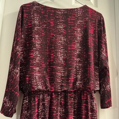 Nine West colored Dolman Sleeve Sheath Dress .