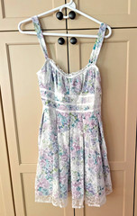 For Love and Lemons, Loretta Floral Lace Mini Dress, NWT, size medium
