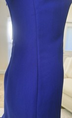 Lovers + Friends Revolve Ruffle Teddy Mini Dress in Colbalt Blue Size S