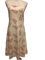 JW Style Dress, SZ XL Backless Crisscross lower back Stretch Cotton/Spandex NWT