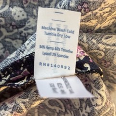 Marine Layer Emlyn Purple Floral Midi Wrap Dress Small Cottagecore