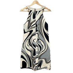 Emilio Pucci Spring/Summer 2007 Runway Black and White Peekaboo Dress – Sz IT 40