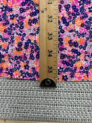 Frank & Eileen Shirt Dress Womens Small Pink Purple Floral Linen Blouson