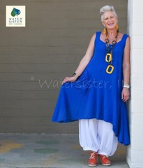 WATERSISTER Cotton Gauze CLARITY Sun DRESS 1(S/M) 2(M/L) 3(L/XL) oh my COLORS