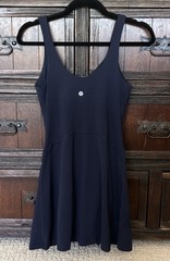 Lululemon Align Dress with Liner Shorts & Phone Pocket in Navy Blue, size 6