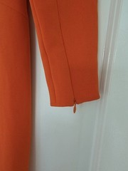 Damsel in a dress, Valo Batwing woman&rsquo;s occasion,orange pencil dress size 8.