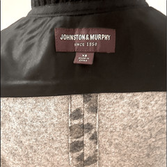 JOHNSTON & MURPHY Poly Wool Blend Full Zip up Sweater Dress Size XS