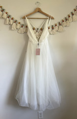Hello Molly Summer Cinderella Midi Tulle Strappy Dress Wedding Engagement Fairy