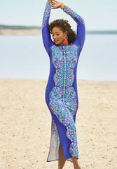 NWT LILLY PULITZER SIZE MEDIUM EMMARIE MAXI DRESS *BONITA BABE* CABOCHAN PURPLE
