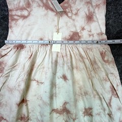 Z Supply Hazy Cloud Maxi Dress Womens Medium Pink Blossom Tie Dye Boho Lounge