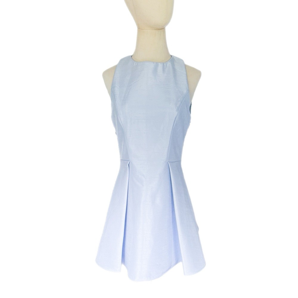 NWT Keepsake The Label Let Me Be Mini Dress – Pale Blue – Medium – Bridal Party