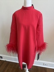 Tuckernuck Red Feather Mod Ellie Dress Large NWT