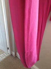 NEW PRETTY POPPY PINK A LINE JERSEY DRESS PLUS SIZE 20 MIDI