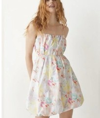Stockholm Atelier Other Stories Spaghetti Strap Pastel Bubble Mini Dress Size 12