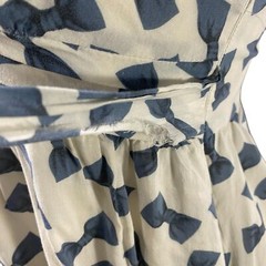 Forever 21 Tie-Back Bow Print Mini Dress