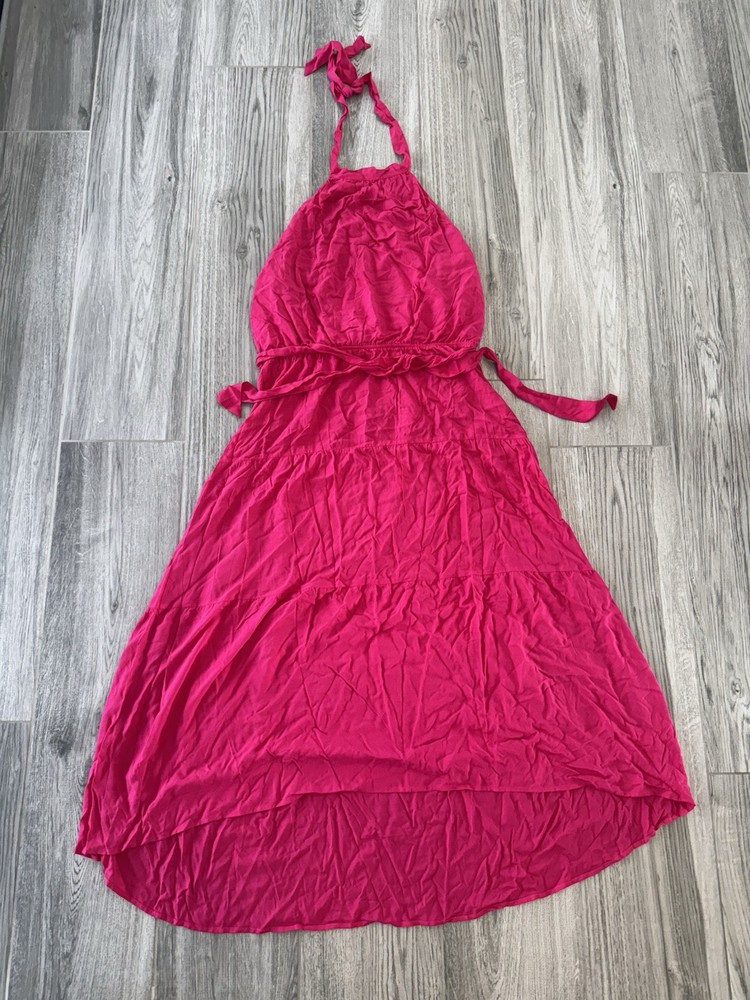 “Fuchsia Petal Flow Dress – Nine.Eight New York, Size XXXL”