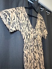 ASOS design animal print maxi dress size 6