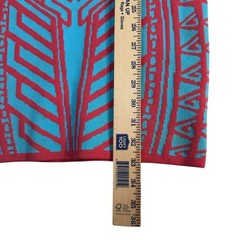 Revolve John + Jenn Brook Mini Dress Tropical Waves small pink blue