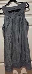 Speed Control Women&rsquo;s Denim Dress Size 2X Sleeveless Blue Chambray