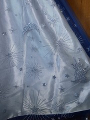 LIMITED Edition Celestial LanTing Couture Navy Blue Tulle Ball Gown Dress