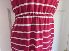 NEW Dress by SHEIN Pink & White Striped Size Small!
