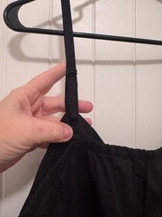 OLD NAVY Sundress 3XL Lightweight Solid Black with adjustable straps