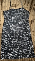 Love Sadie Women&rsquo;s Medium Navy And White Floral Sundress – Pre Worn
