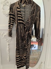 Purple Rain Wrap Dress