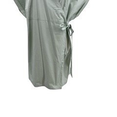 NWT Coolibar Sunny Isles Wrap Dress Misty Aqua Blue Green Size XXL
