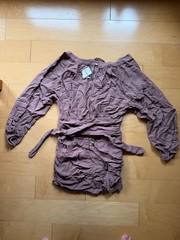 Free People The Only One mini Dress small dusty rose