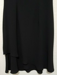 Dress Barn Black Sleeveless Womens Dress Strappy Rhinestone Back Size 14, New