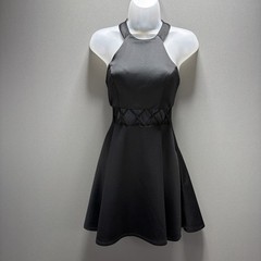My Michelle Juniors Size 1 Black Short Semi-Formal Cocktail Dress