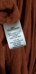Flawless Size Medium Maria Button Front Boho Flowy Gauzy Maxi Dress