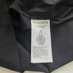 Athleta Womens Savannah Strap Dress Size XXS Pockets Solid Black Casual Athletic