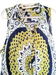 Exist Sz LG/Xlg Sleeveless Boho Chic Tribal Artsy Asymmetrical Dress Fairy