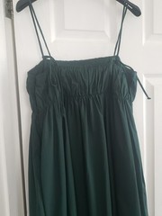 malene birger dress Maxi Bottle Green New Without Tags Size 38